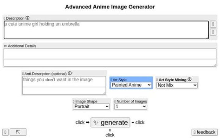 Advanced anime image search filtering operators