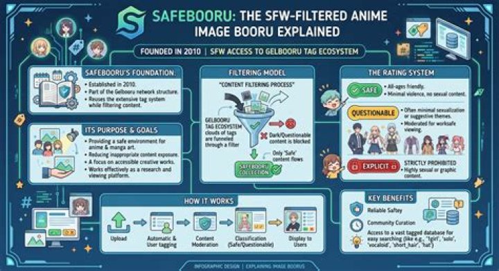 Content moderation and safety considerations for anime imageboards