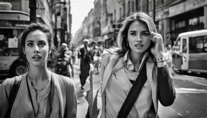 Comparison of candid street style erotica versus professional studio set