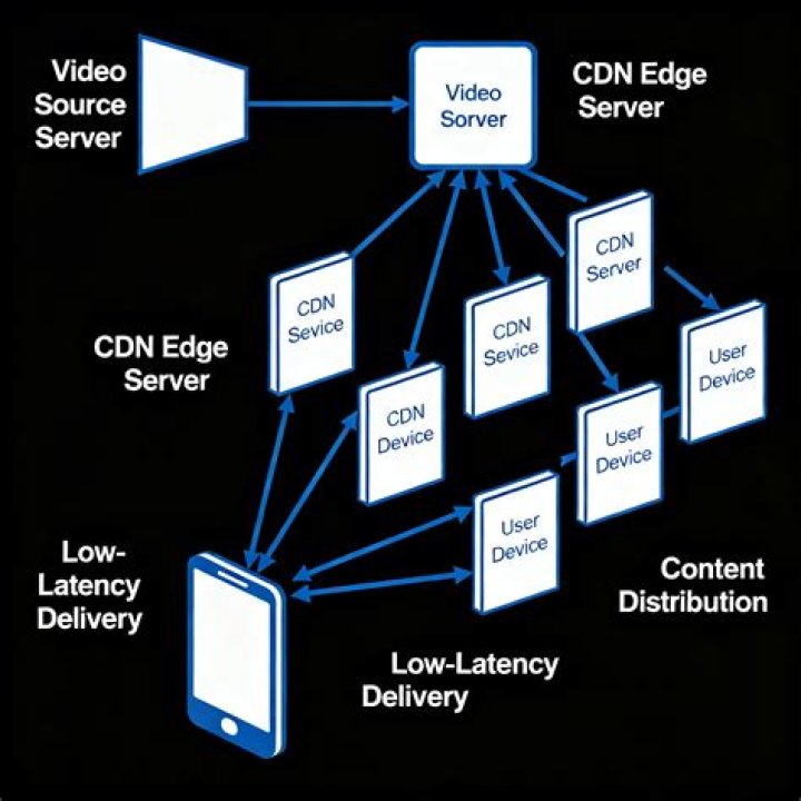 CDN server infrastructure for video streaming