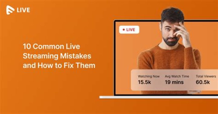 Common mistakes that cause slow video streaming