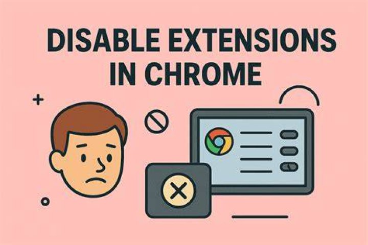 Disable browser extensions to fix video playback