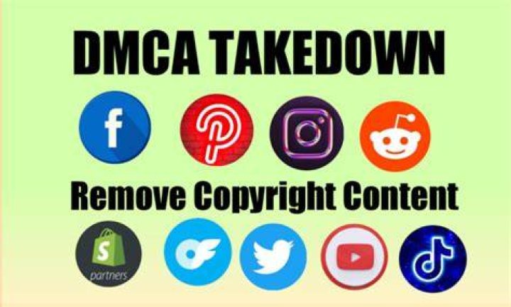 DMCA takedown process for leaked Snapchat media