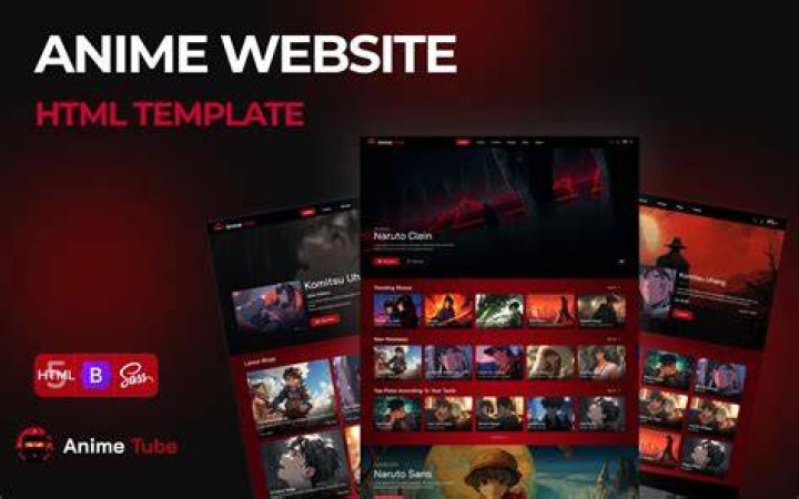 Hentai streaming website interface overview