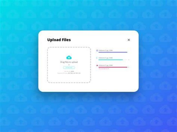 Web interface for uploading image files to a community gallery