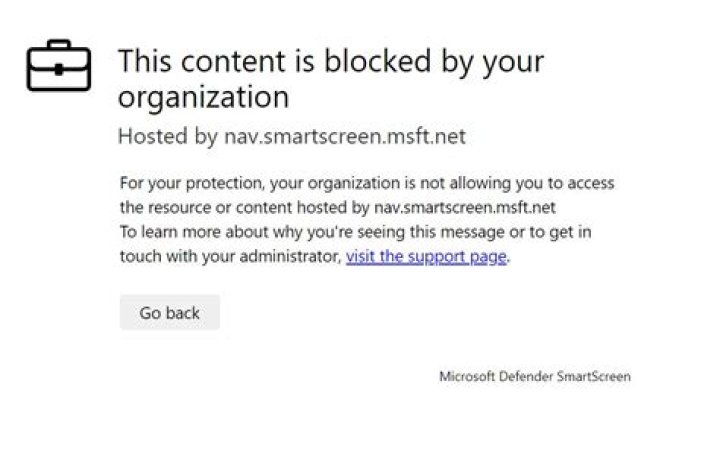 Internet service provider website blocked by region