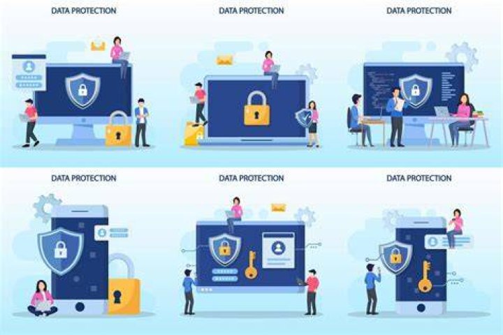 Online privacy protection for comic reading website user data