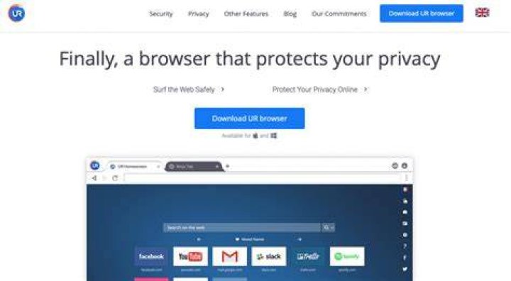 Privacy focused browser settings