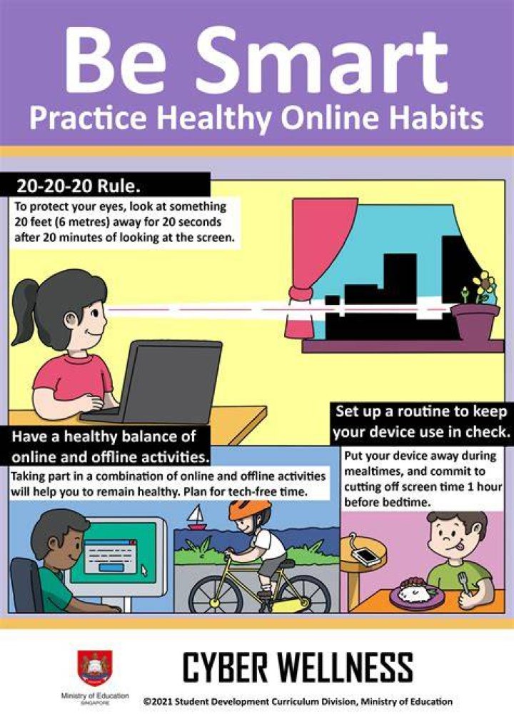 Responsible online media viewing habits