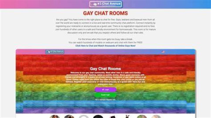 Safe gay chat rooms online