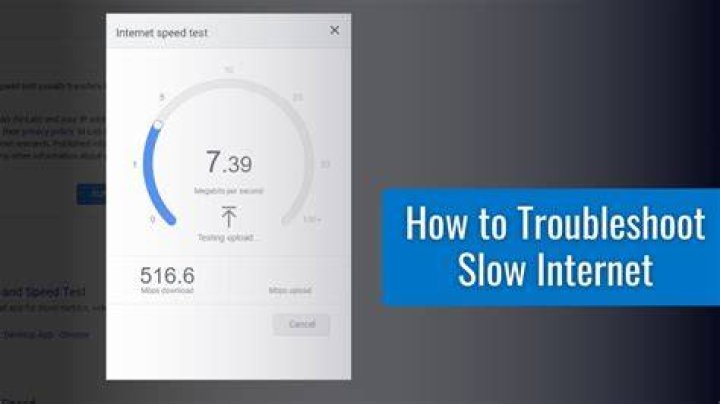 Slow website loading speed and internet connection troubleshooting