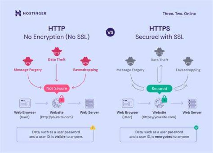 Website security HTTPS encryption check