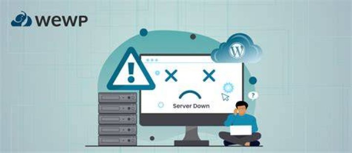 Waiting for streaming site server restoration during downtime